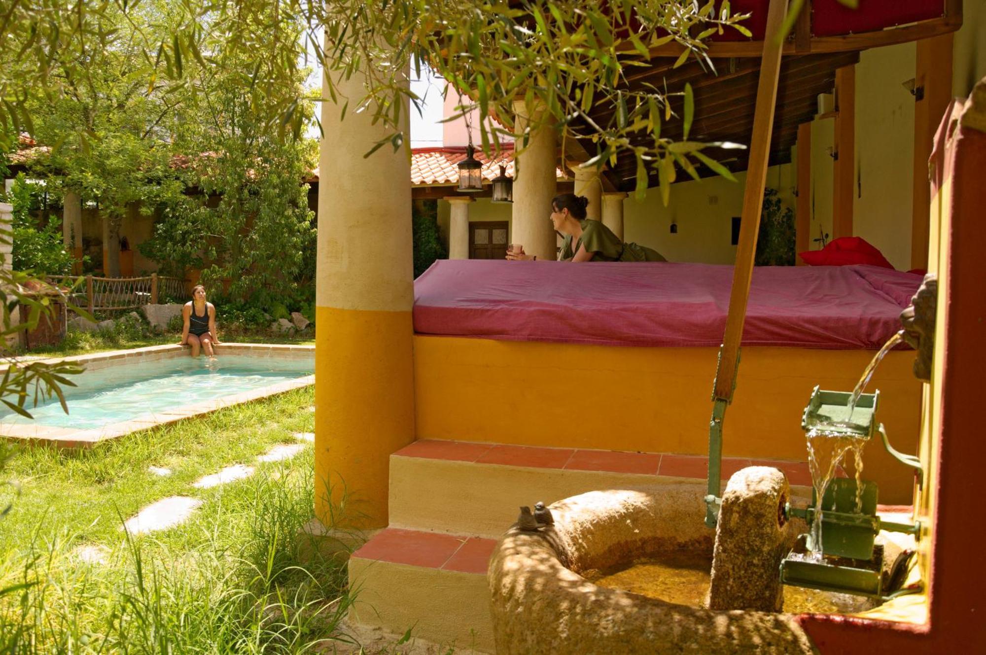 Termas Aqua Libera Aljucén Exterior foto